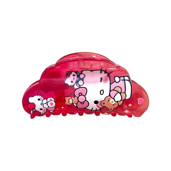 ⭐️3/$25⭐️ Cute Hello Kitty Red Hair Claw - Picture 1 of 4